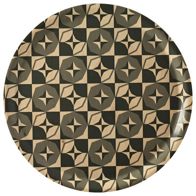 Tray Bistronome Grey &Oslash;38 Wood / 100% birch