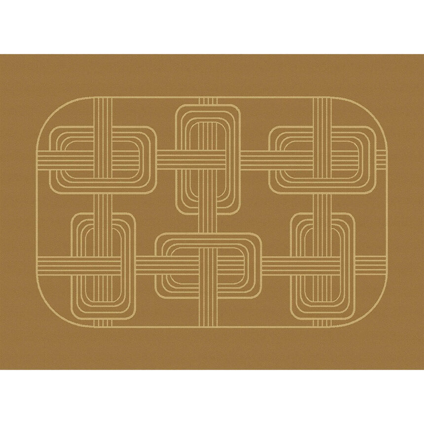 Placemat H&ocirc;tel particulier Brown 50x36 100% linen, , hi-res image number 0
