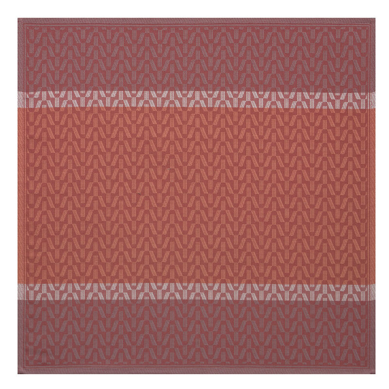Napkin Veine Graphique Red 58x58 100% cotton, , hi-res image number 0