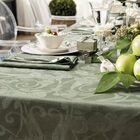 Tablecloth Tivoli Green 175x175 100% linen, , hi-res image number 5