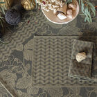 Tablecloth Sulawesi Green 150x150 100% cotton, , hi-res image number 2