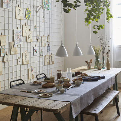 Tablecloth Slow Life Cotton, Linen