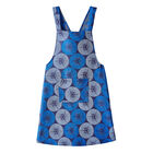 Apron Yukata Blue 83x135 100% cotton, , hi-res image number 1