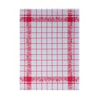Tea towel Fraises Red 60x80 100% cotton, , hi-res image number 0