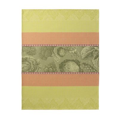 Hand towel Jardin des choux Green 60x80 100% cotton