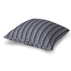 Pouf Origin Rythme Blue 80x80 100% cotton, , hi-res image number 1