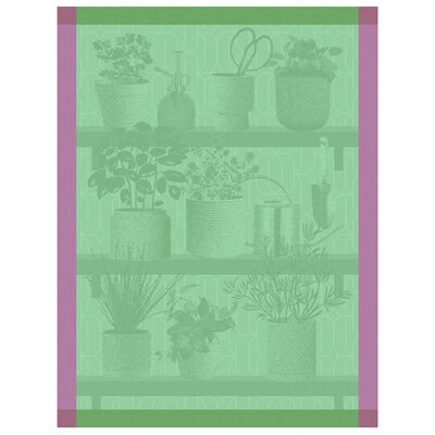Tea towel Herbes fra&icirc;ches Cotton