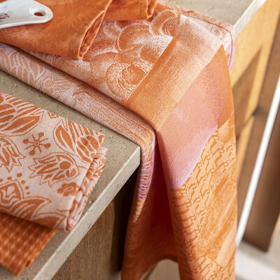 Tea towel Confitures Abricots Cotton