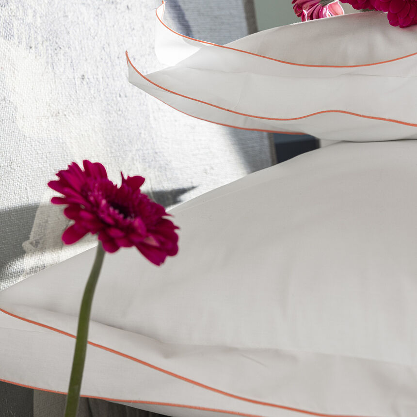 Pillowcase Songe Pink 50X75 100% cotton, , hi-res image number 3