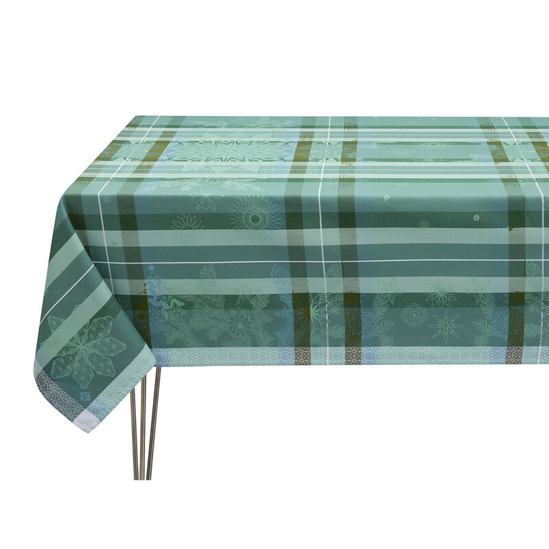 Tablecloth Hiver en Ecosse Land 175x175 100% cotton, , hi-res image number 1