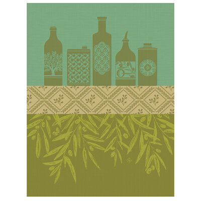 Tea towel Huiles provençales Cotton