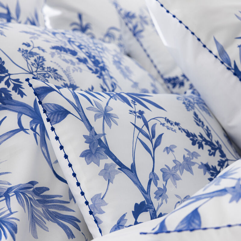 Shams Jardin d'eden  Blue 30X41 100% cotton, , hi-res