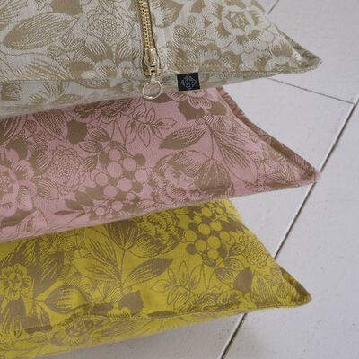 Cushion cover Osmose Florale Pollen 50x50 100% cotton