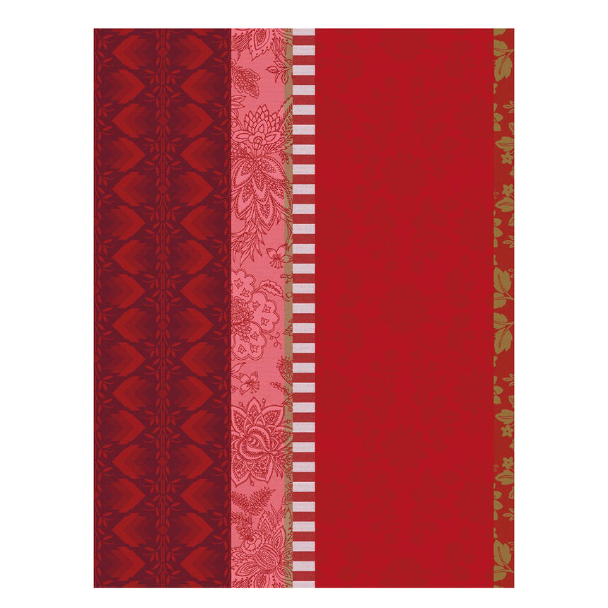 Tea towel Gipsy Red 60x80 100% cotton, , hi-res image number 0