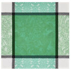 Tablecloth Escapade Tropicale Green 120x120 100% linen, , hi-res image number 5