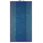 Beach towel Baignade à Socoa Blue 100x200 100% cotton, , hi-res image number 1