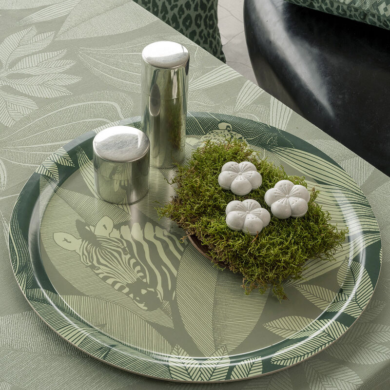 Tray Nature Sauvge Green Ø49 Wood / 100% birch, , hi-res