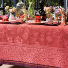 Tablecloth Romance Red 175x175 100% linen, , hi-res image number 2
