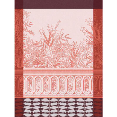 Tea towel Riviera mimosa Pink 60x80 100% cotton