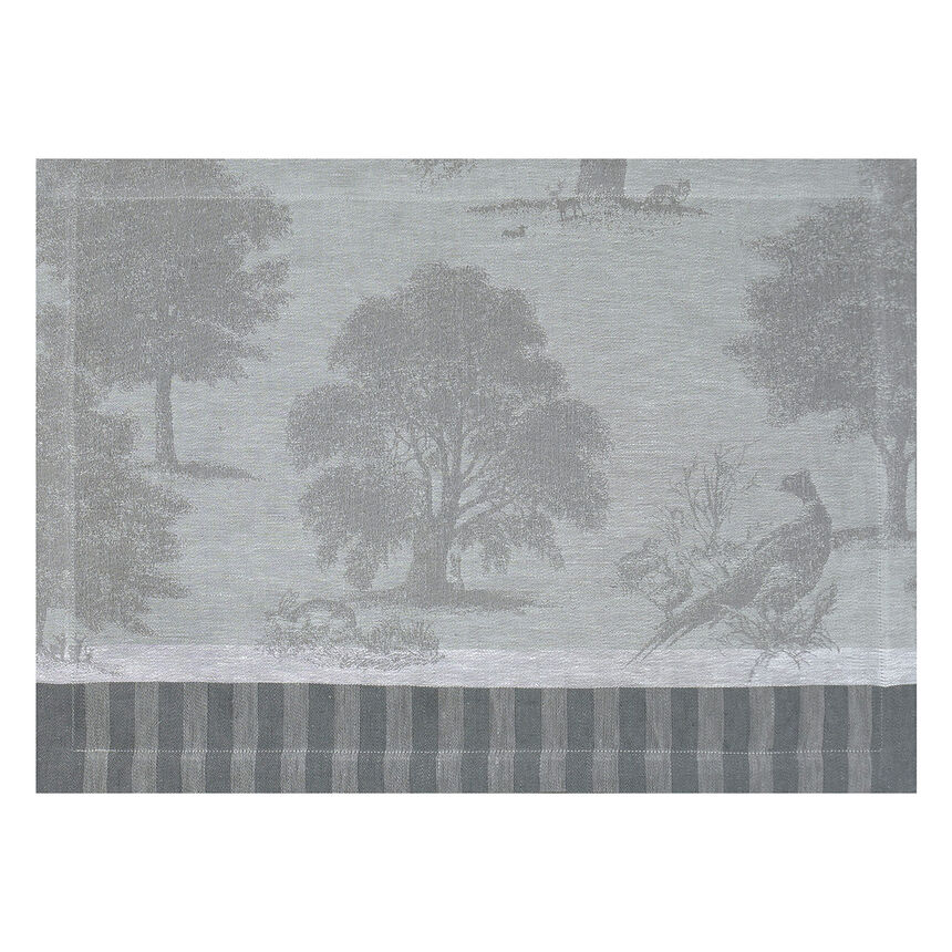 Placemat Souveraine  Silver 50x36 100% linen, , hi-res