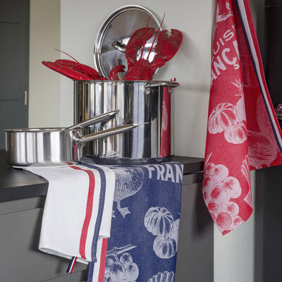 Tea towel Gastronomie &Eacute;lys&eacute;e Cotton