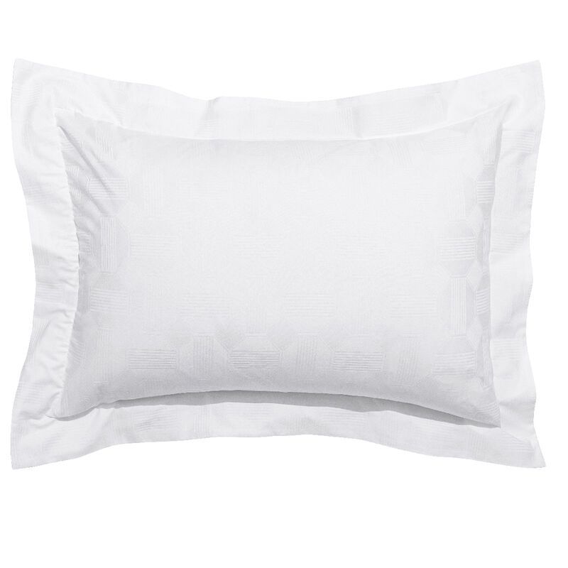 Shams Palacio White 30X41 100% cotton, , hi-res