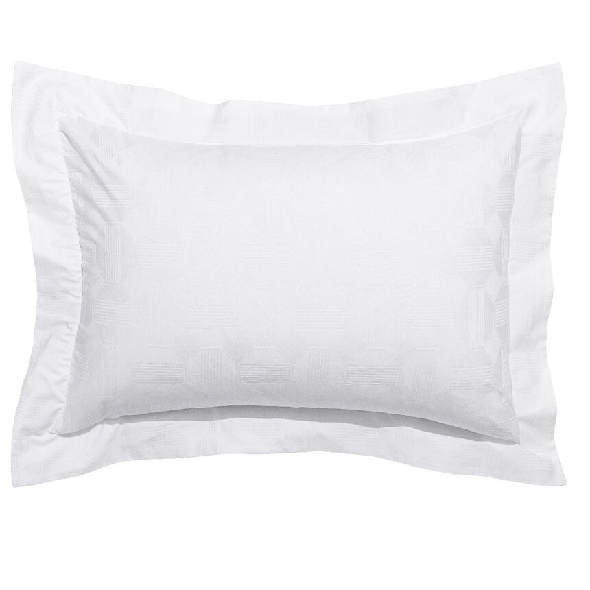 Pillowcase Palacio White 50X75 100% cotton, , hi-res image number 1