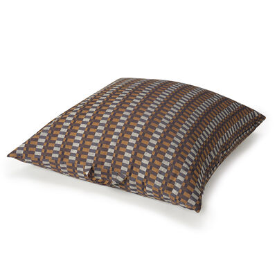 Pouf Origin Rythme Brown 80x80 100% cotton