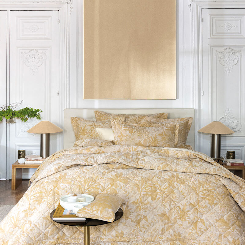 Quilted pillowcase Bois Dormant Beige 50X75 100% cotton, , hi-res image number 4
