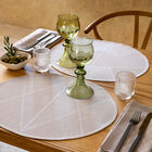 Placemat Club Etoile Beige Ø42 89% cotton / 11% linen, , hi-res image number 0