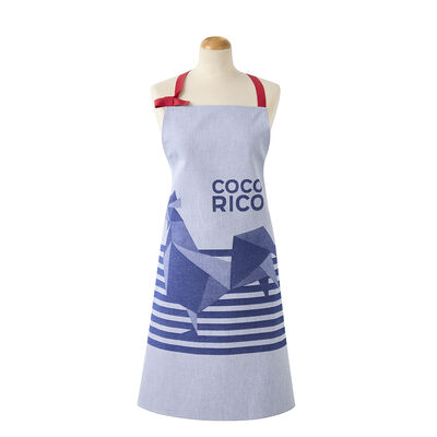 Apron Coco-Rico Blue 90x90 100% cotton,  Apron Coco-Rico Blue 90x90 100% cotton