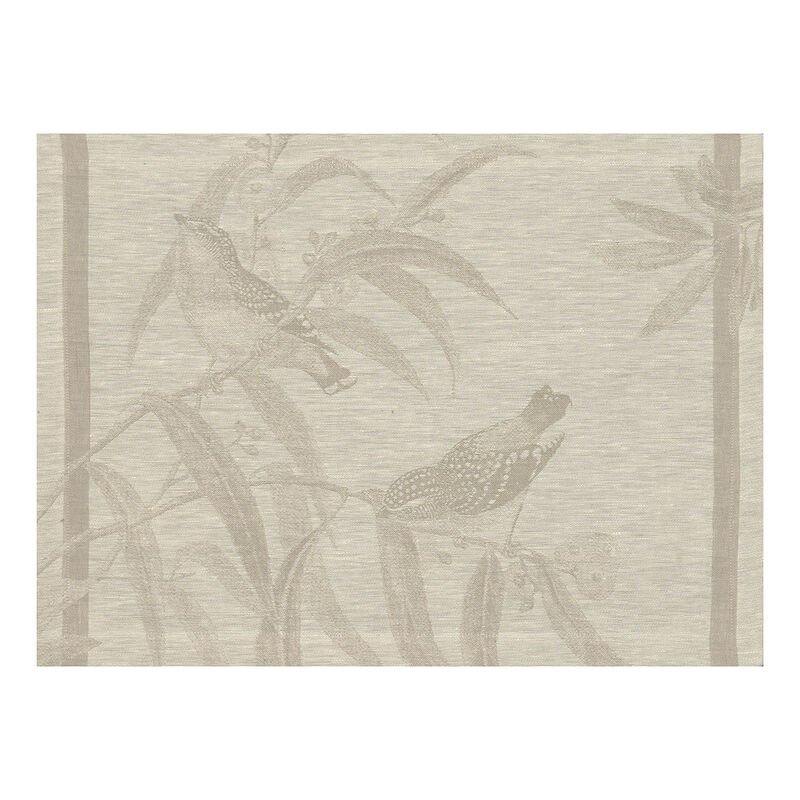Placemat Volière Beige 54x38 100% linen, , hi-res image number 0