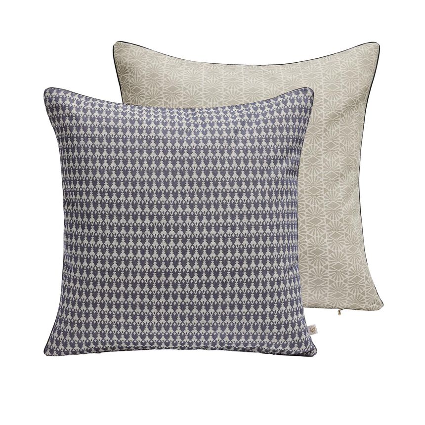 Cushion cover Dune Blue 30x50 100% cotton, , hi-res image number 4