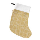 Christmas stocking Féerie Yellow Unique size 100% cotton, , hi-res image number 1