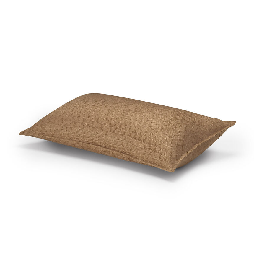 Cushion cover Portofino G&eacute;o Brown 50x30 100% linen, , hi-res image number 3