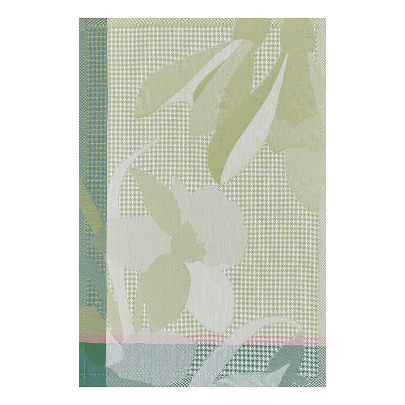 Hand towel La Vie en Vosges Green 54x38 100% cotton, , hi-res image number 1