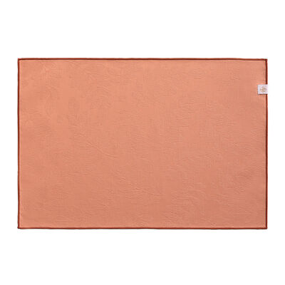 Coated placemat Vegetal mood avec surjet bourdon Cotton