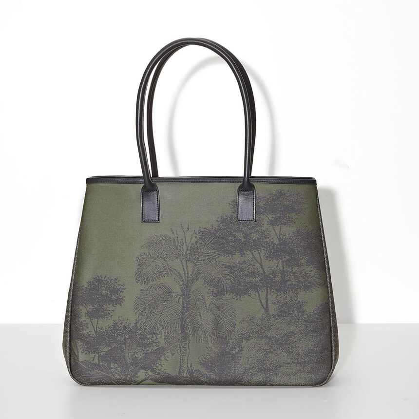 Shoulder bag Paysage Green, , hi-res image number 0