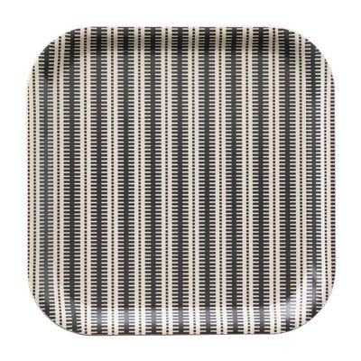 Tray Dune Rayures Wood