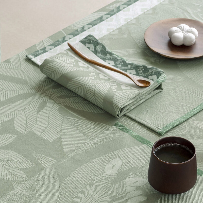 Napkin Nature Sauvage Green 58x58 100% cotton, , hi-res