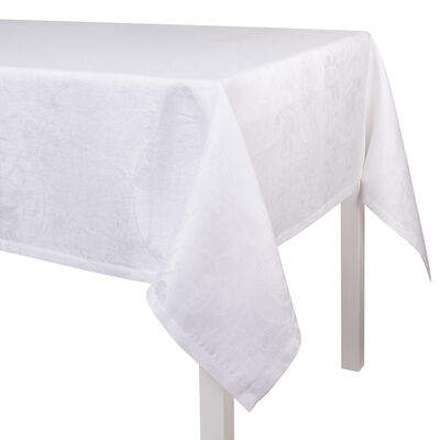 Tablecloth Tivoli White &Oslash;175 100% linen