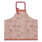 Apron Jos&eacute;phine Red 90x96 100% cotton, , hi-res image number 0