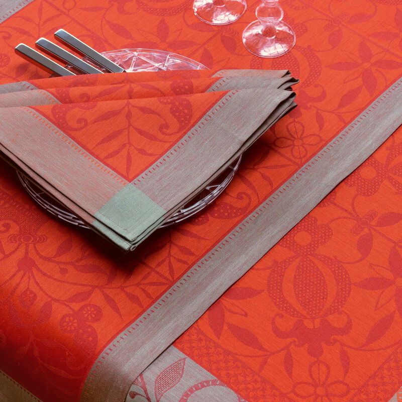 Runner Venezia Cornelian 55x150 100% linen, , hi-res