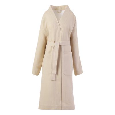 Robe Duetto Camel Small 100% cotton