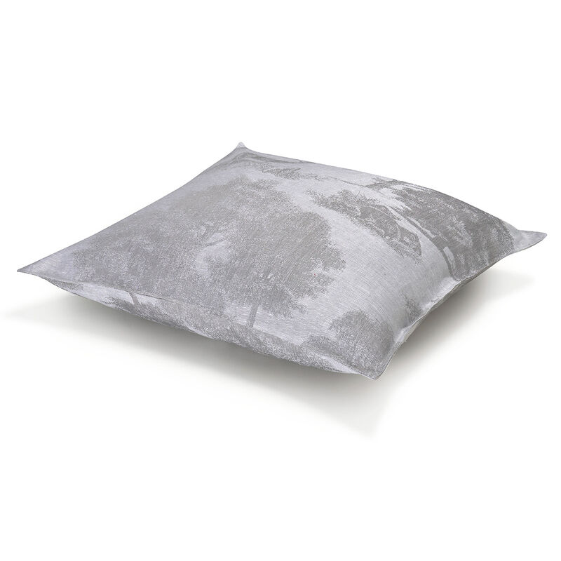 Cushion cover Souveraine Silver 50x50 100% linen, , hi-res image number 2