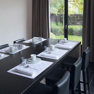 Placemat Anneaux White 50x38 100% cotton,  Placemat Anneaux White 50x38 100% cotton