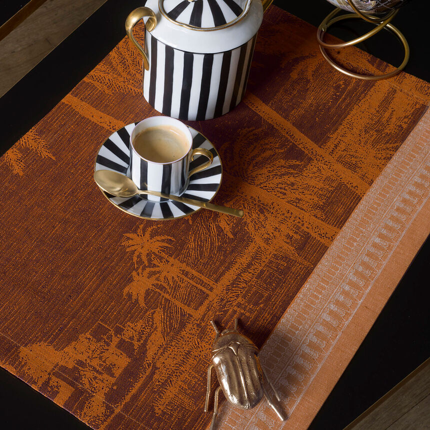 Placemat Croisi&egrave;re sur le Nil Desert 50x36 100% linen, , hi-res image number 0