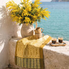 Tea towel Riviera mimosa Yellow 60x80 100% cotton, , hi-res image number 0