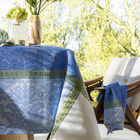 Tablecloth Escapade Tropicale Blue 120x120 100% linen, , hi-res image number 4