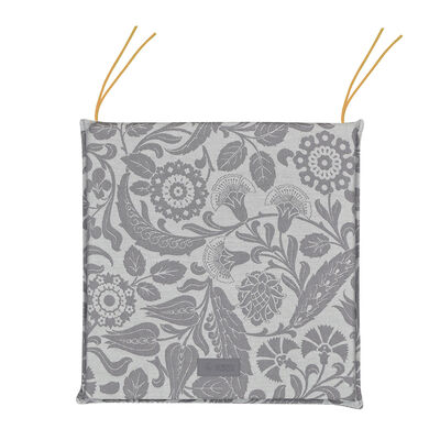 Chair cushion Voyage Iconique Grey 40x40 100% cotton,  Chair cushion Voyage Iconique Grey 40x40 100% cotton